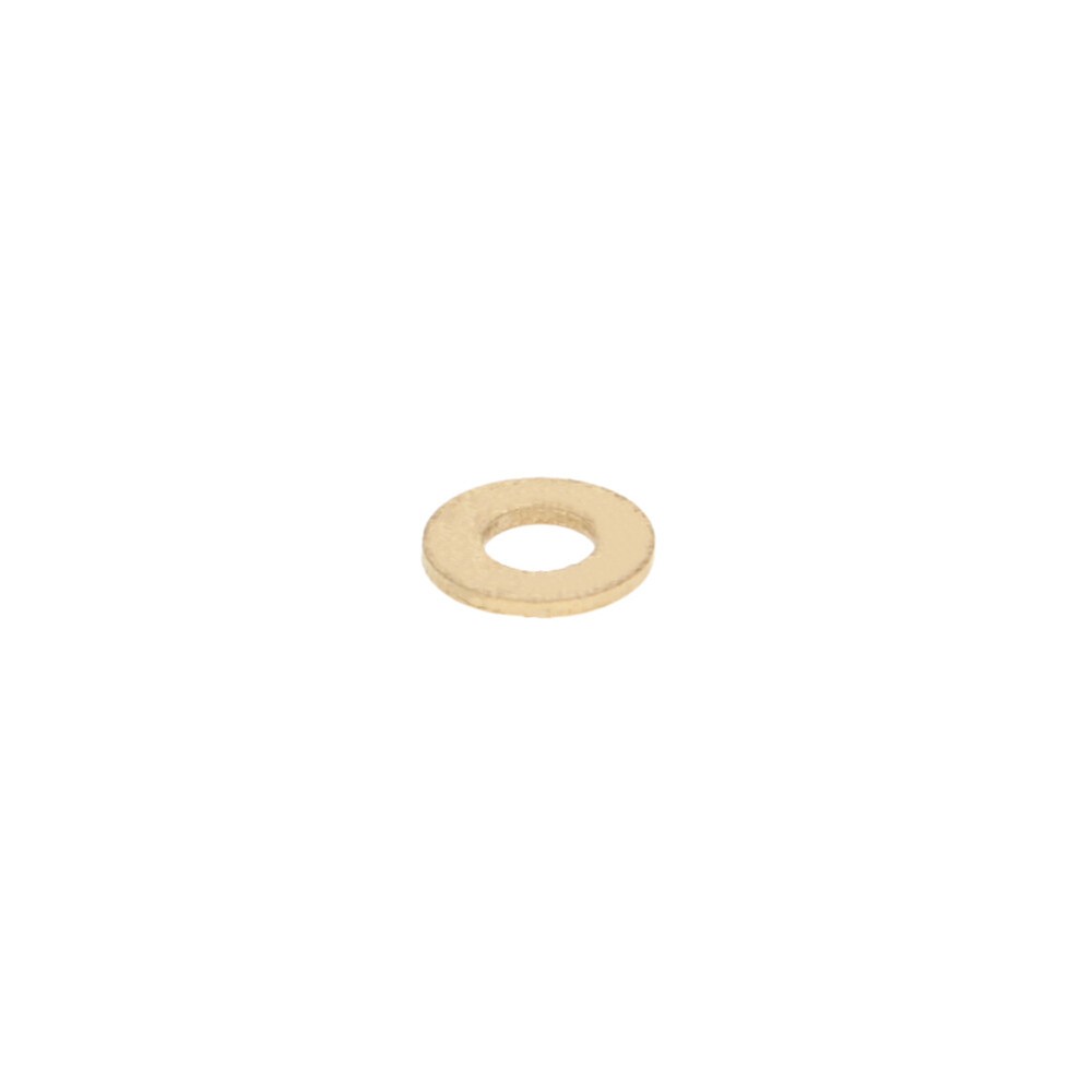 100Pcs M3/4 Solid Copper Crush Washers Seal Flat Ring Gasket Hardware Assorted