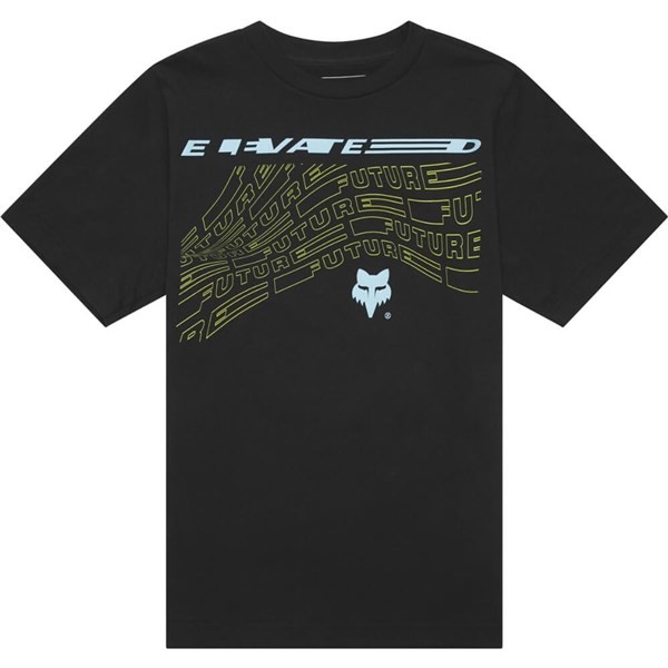 Sz L Black Fox Racing Elevated Youth Tee