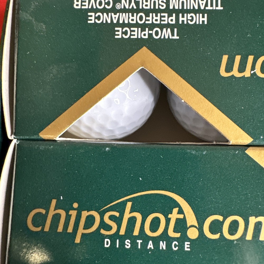 Chipshot High Performance Golf Balls One Dozen