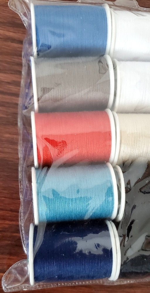 All-Purpose Thread Multicolor 10 Spools 150 Yards Per Spool Polyester Craft New