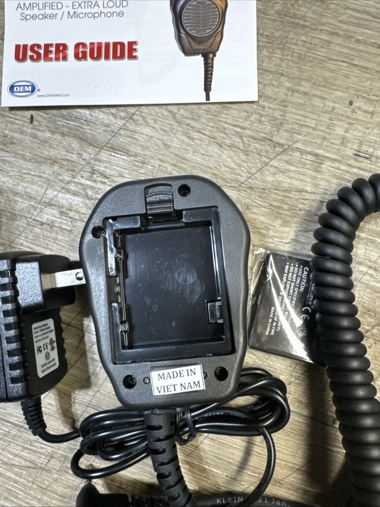 Klein Valor KO Series Remote Speaker Microphone