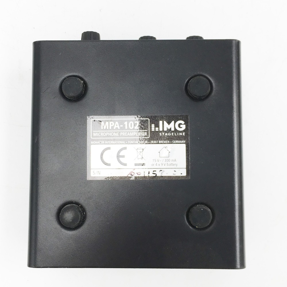 Stage Line MPA-102 Microphone Preamplifier + PSU