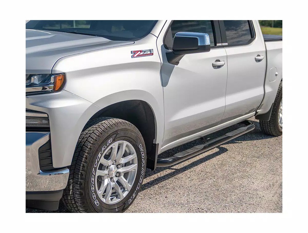 Ionic 3" Black Nerf Bars Fit 2001-2006 Ford Explorer Sport Trac