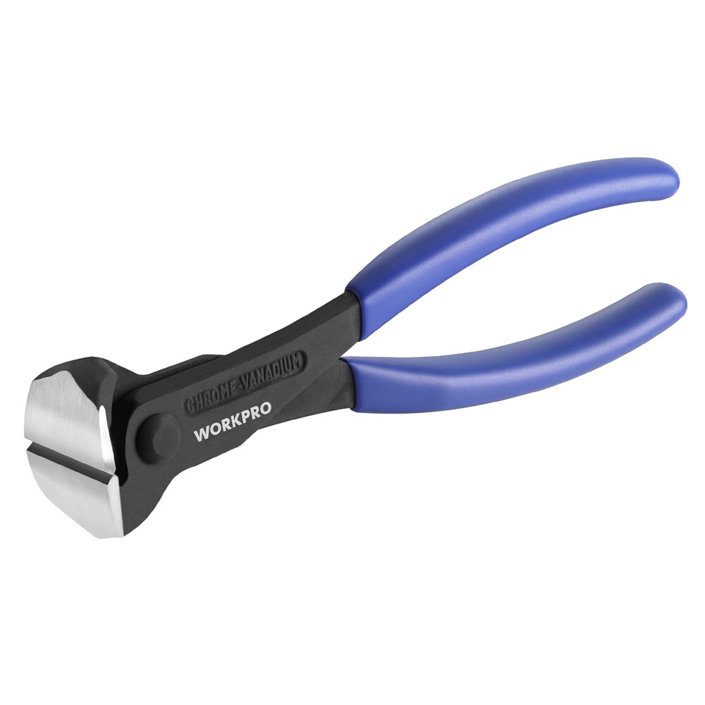 WORKPRO Nail Puller 7-Inch End Cutting Pliers High Leverage End Cutting Nipper