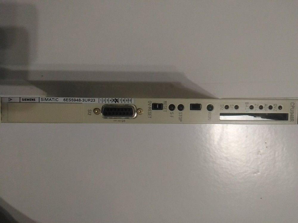 Siemens Teleperm XP automation processor CPU 6ES5-948-3UR23