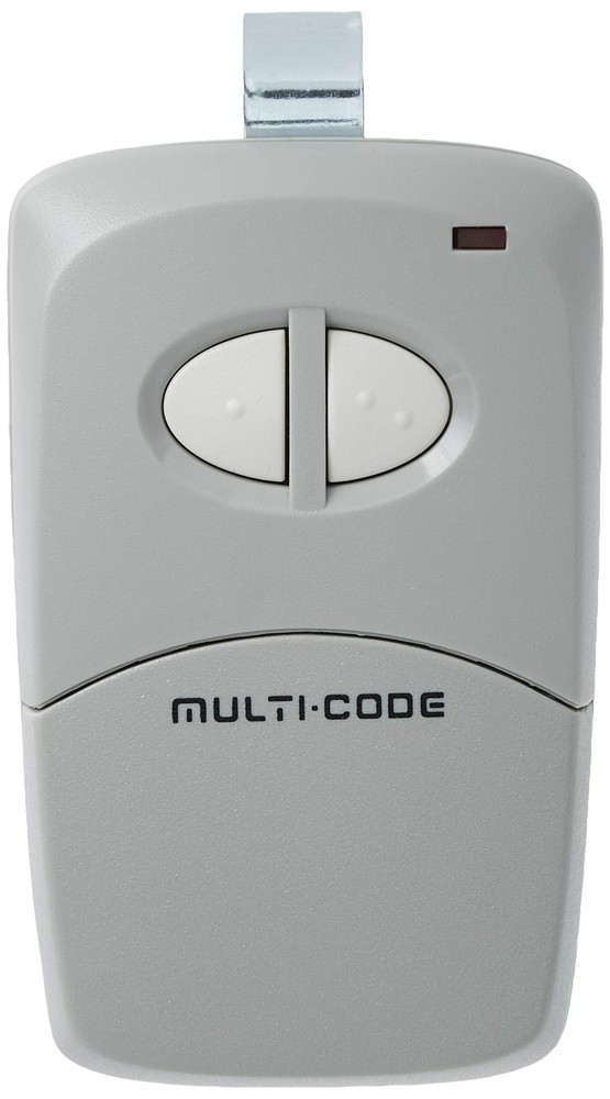 Multi-Code 2-Channel Visor Transmitter Soft Gray Original Version