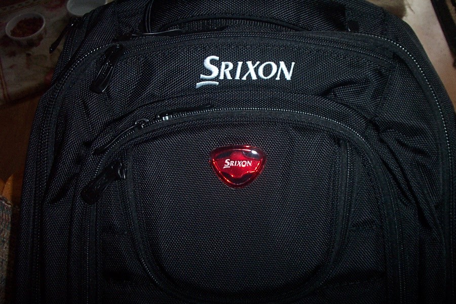 BRAND NEW SRIXON BACKPACK - BLACK - NEW 2017 - BACK PACK The Invitational