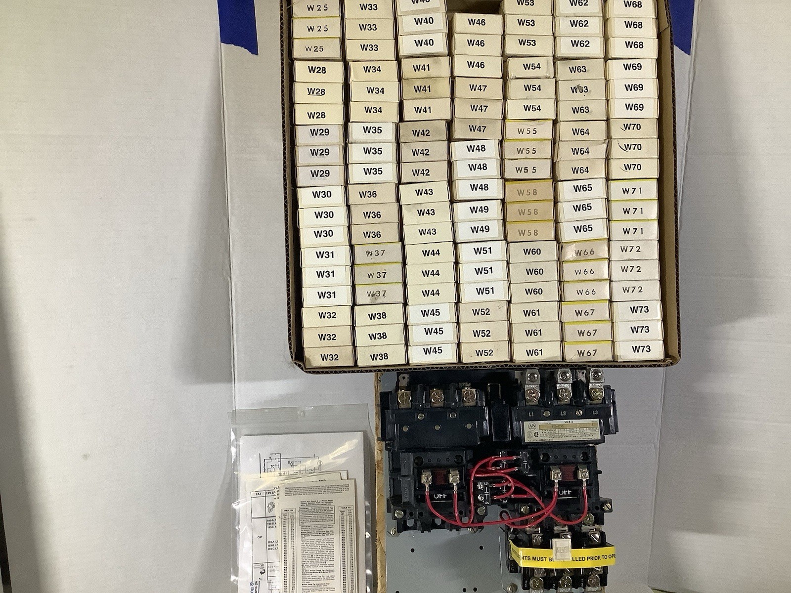 Allen-Bradley 505-COD Nema Size 2 Reversing Magnetic Starter NEW Ships same day!