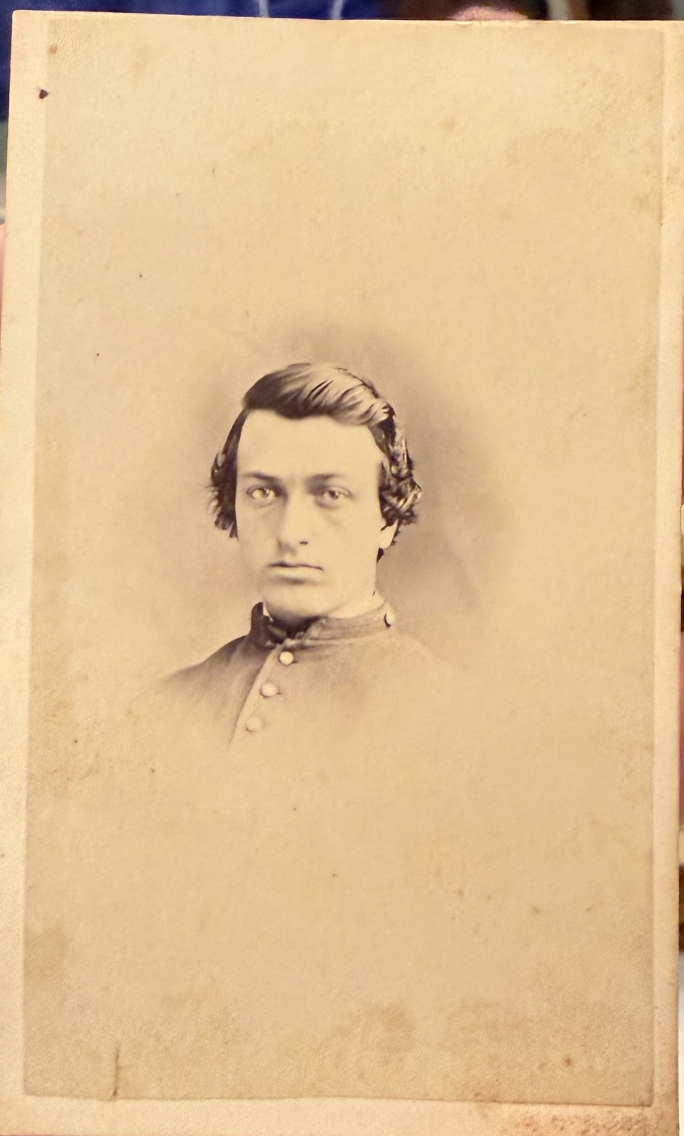 CDV of Civil War soldier, no back mark