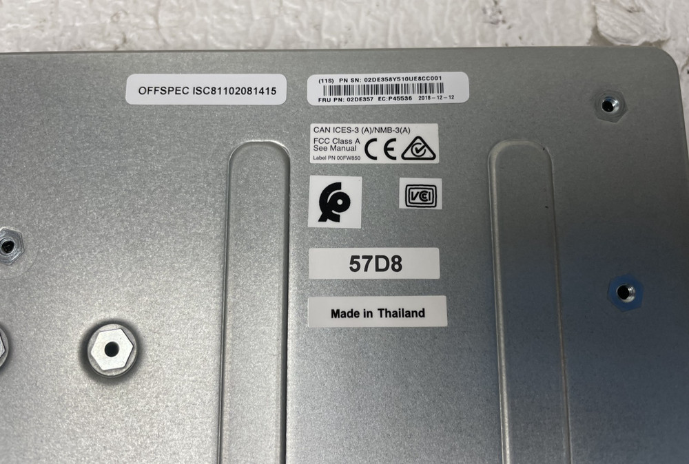 IBM FRU 02DE357 57D8 6Gb SAS RAID Adapter No Cable