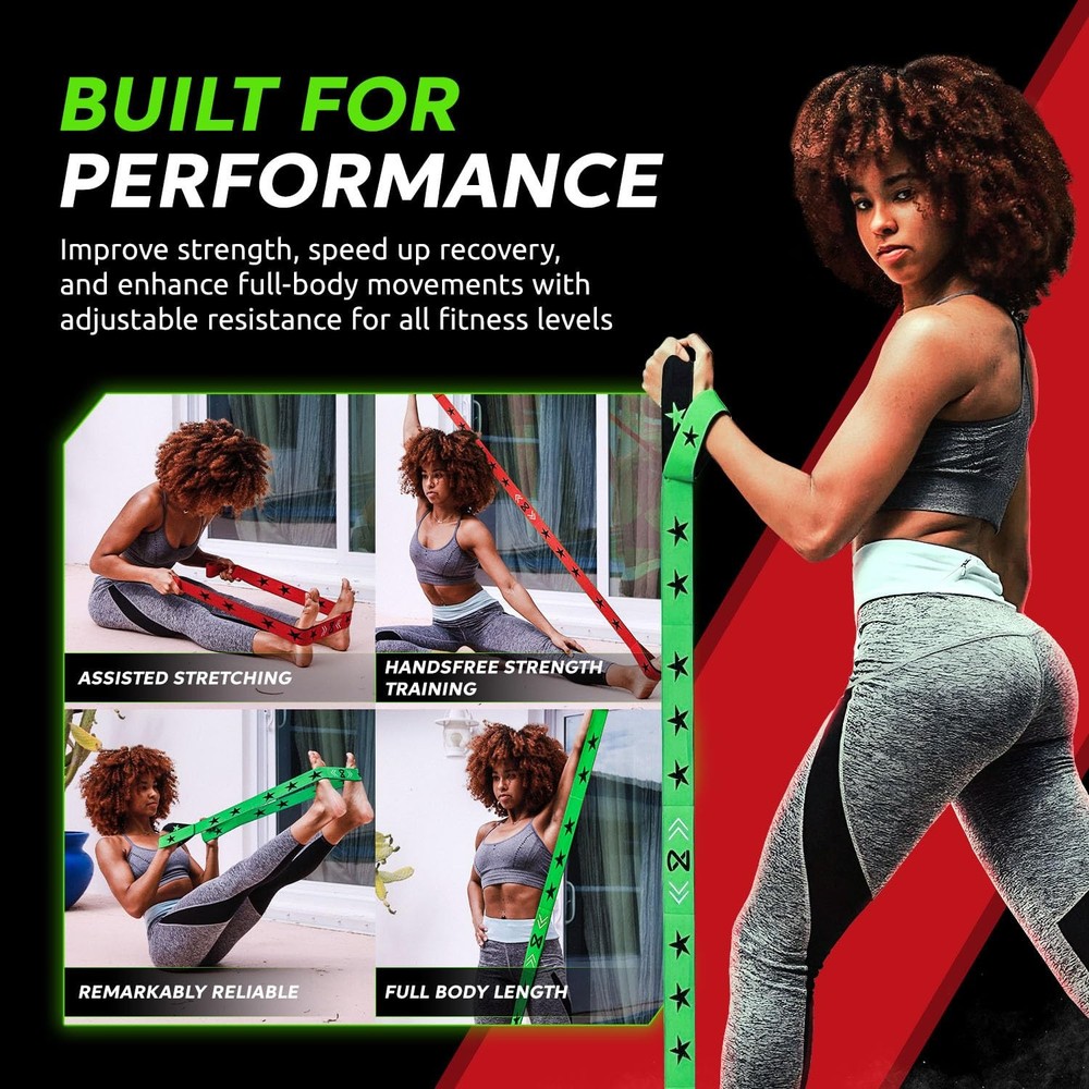 Two8 Bands Wearable Resistance Training System – Multi-Loop Fabric Bands with...