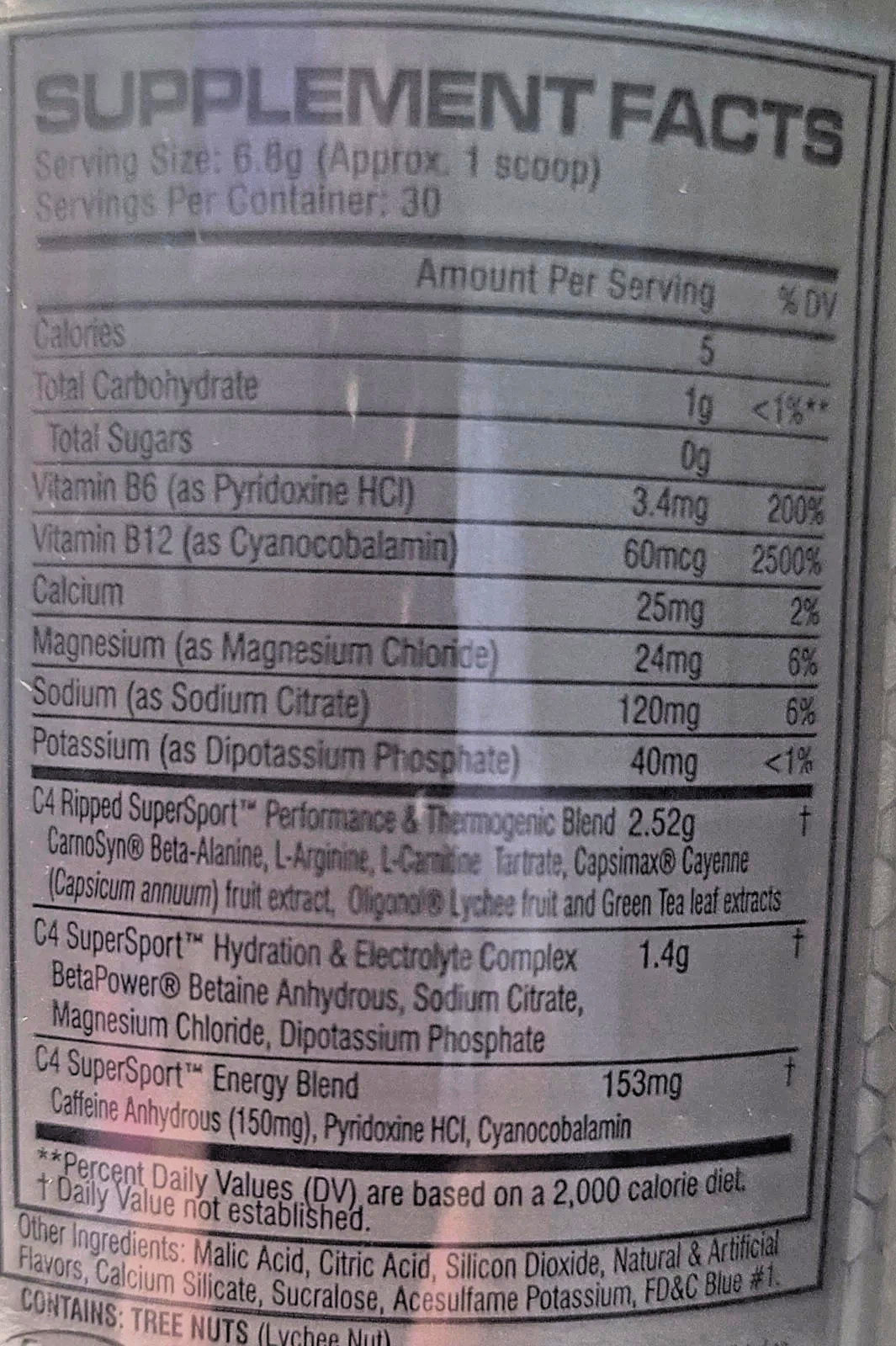 Lot of 12 C-4 Pre Workout Ripped Super Sport Artic Snow Cone EXP. 3/26 or Better