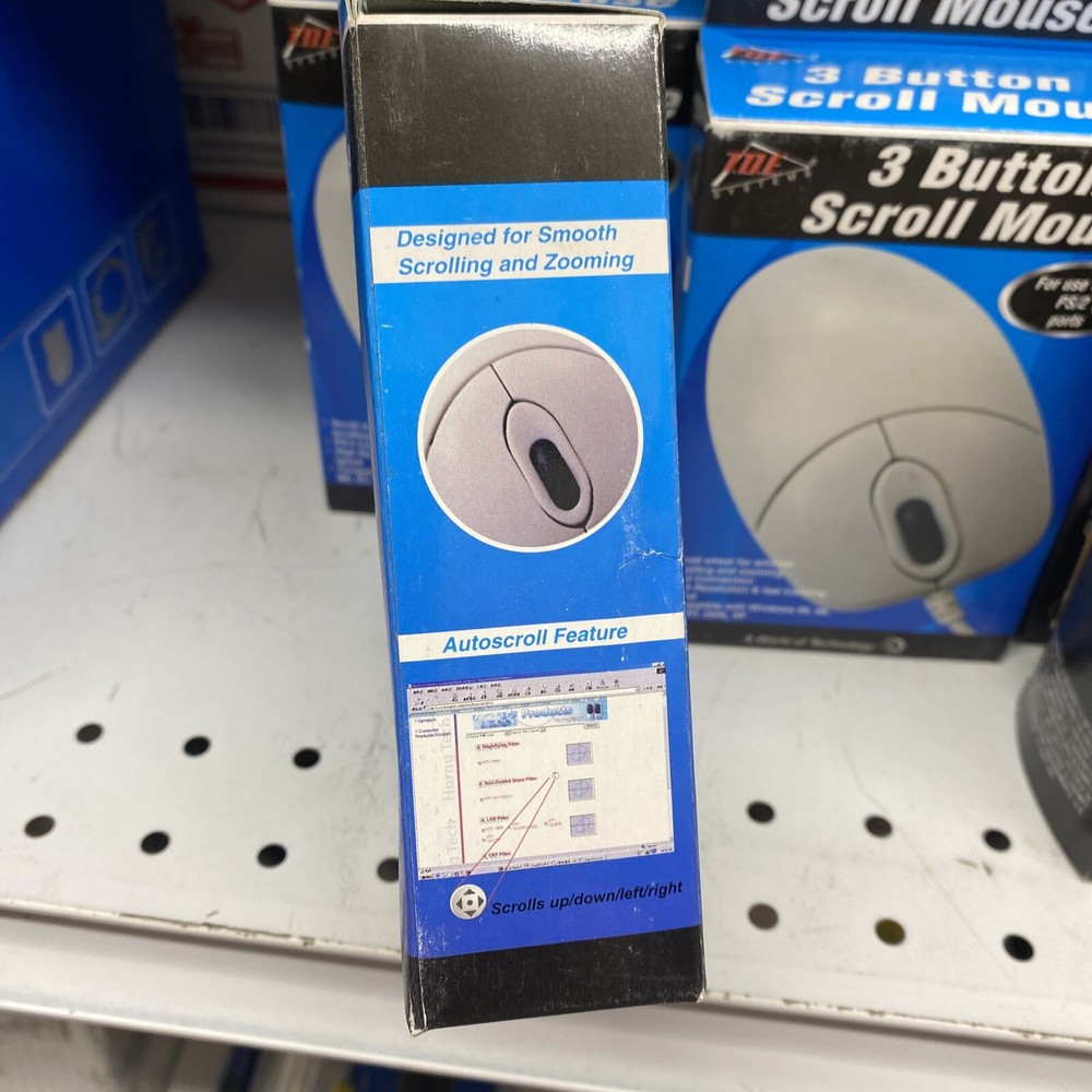 3 Button Scroll Mouse