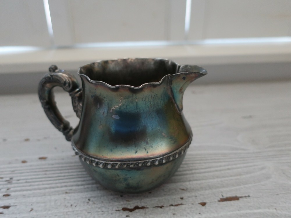 Hicks Antique Creamer - Silverplate