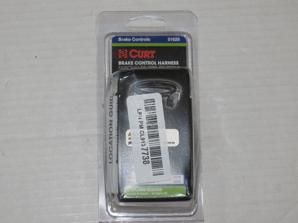 w6 Curt Brake Controller Harness Wiring Harness Part # 51525