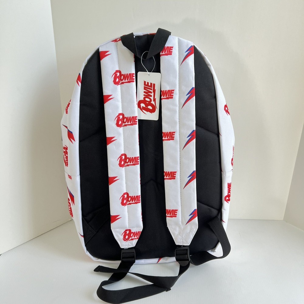 NEW David Bowie Backpack Large Logo All Over NWT