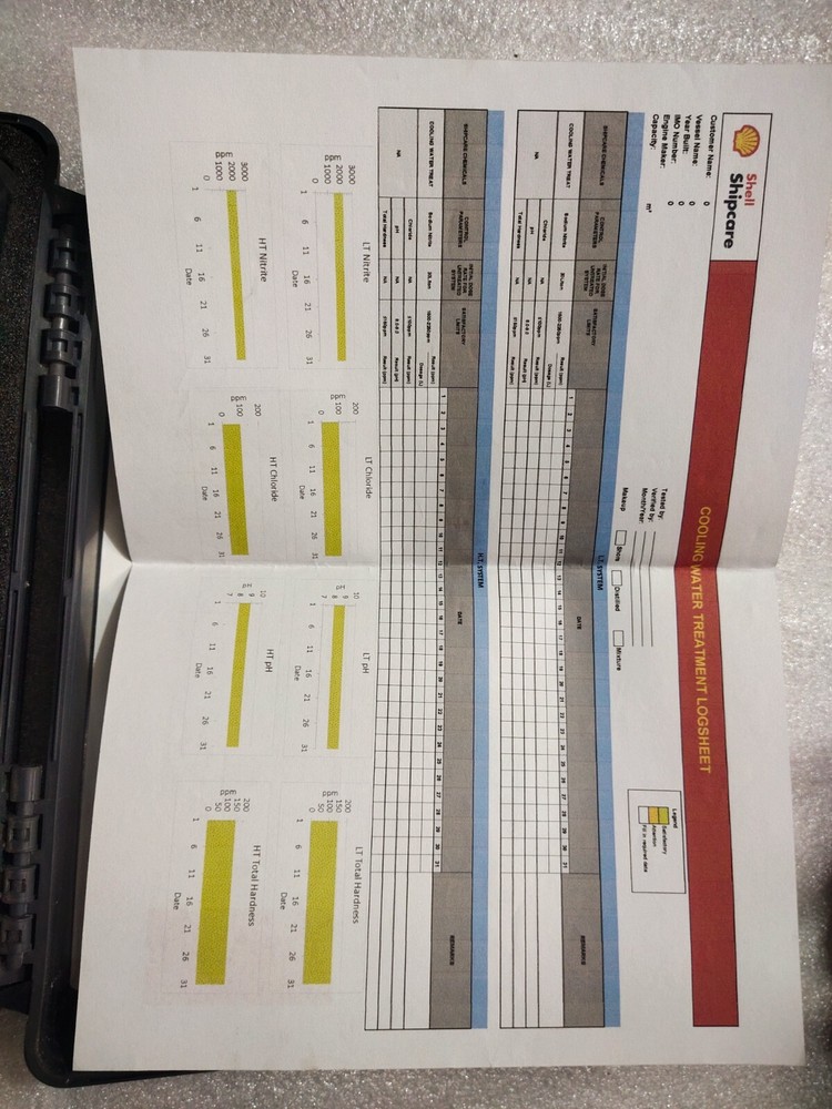 PHOSPHATE TEST KIT, SHIP CARE, ShM-PHOSPHATE
