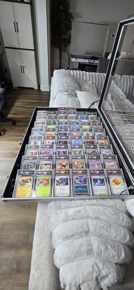 Display Case Card Riser Stands-For 34x22 Vertical/Horizontal Case - 27-33 Risers