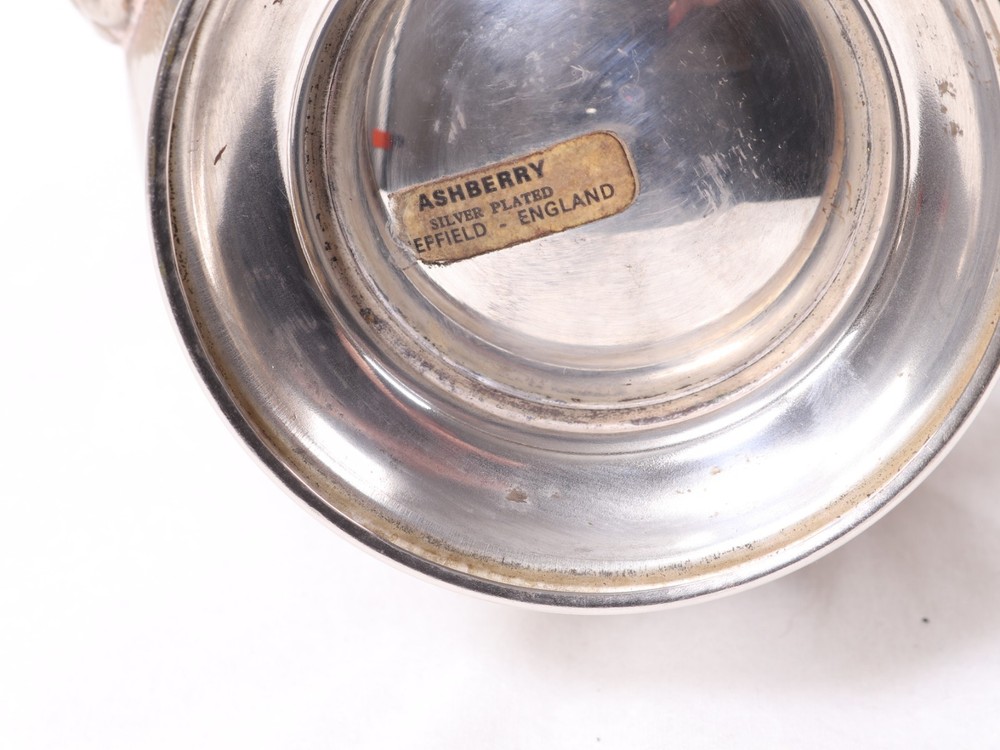 Four Piece Silver Plated Tea Set. Ashbury Sheffield.