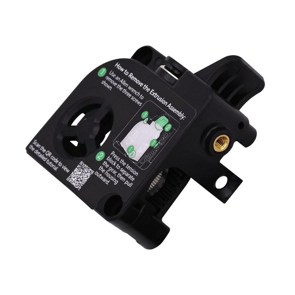 K2 Plus Extruder Kit Front Cover W/ Mounting Screws 3D Printer Part