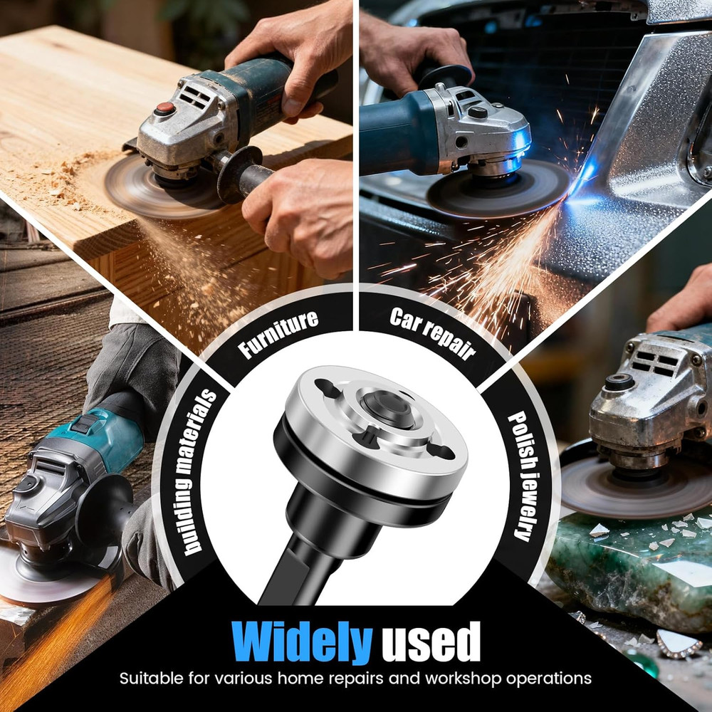 JUXILPP 1 Set Angle Grinder Connector Set Lasting Strength Impact Resistant E...