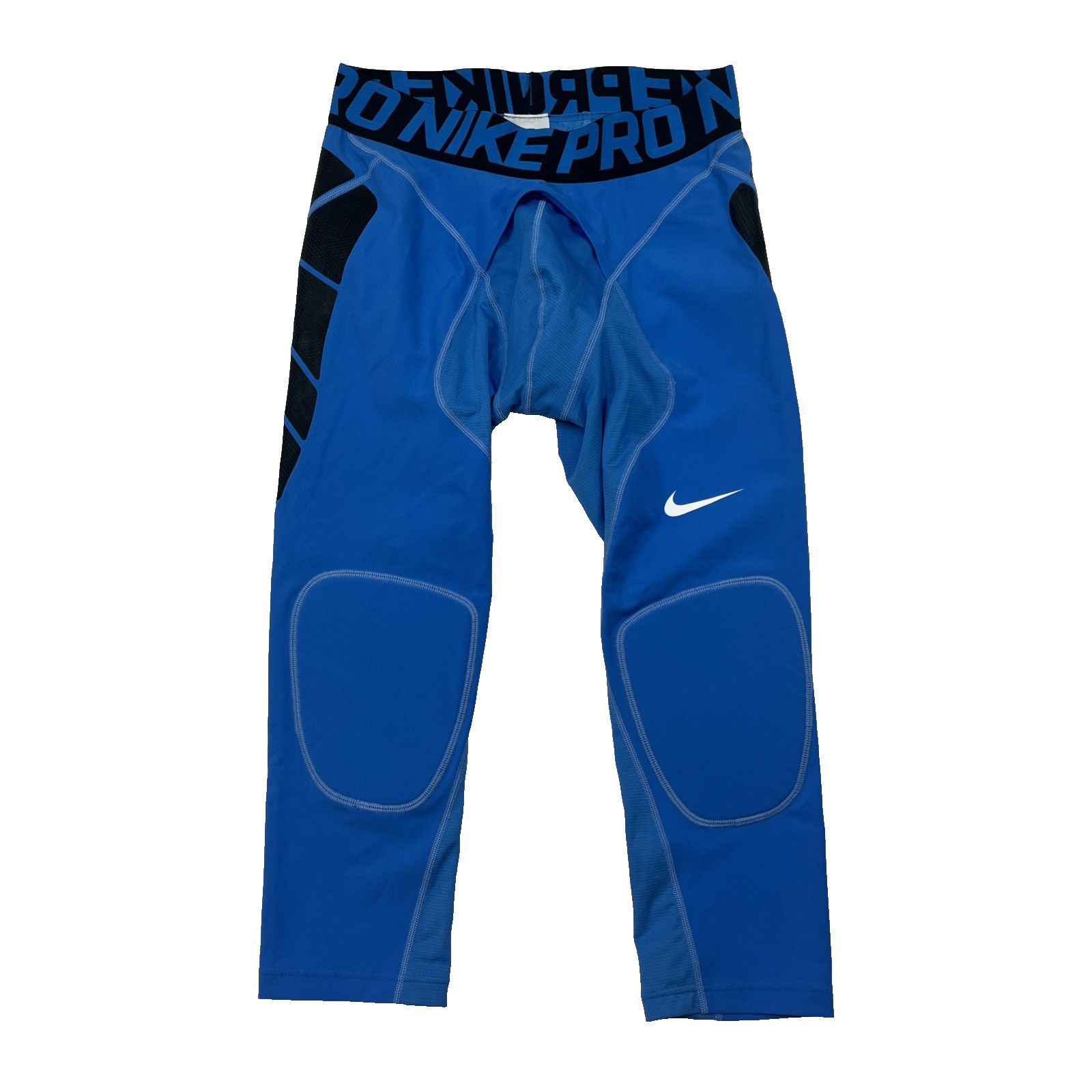 Nike Pro Hyperstrong 3/4 Pants Baseball Compression Sliding Men's Large Blue NEW