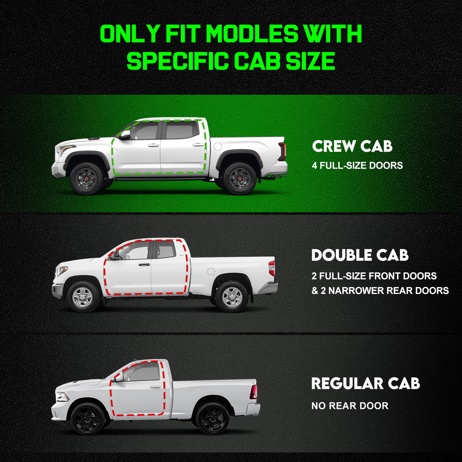 6" Nerf Bars Side Steps Running Boards for 07-18 Silverado Sierra 1500 Crew Cab