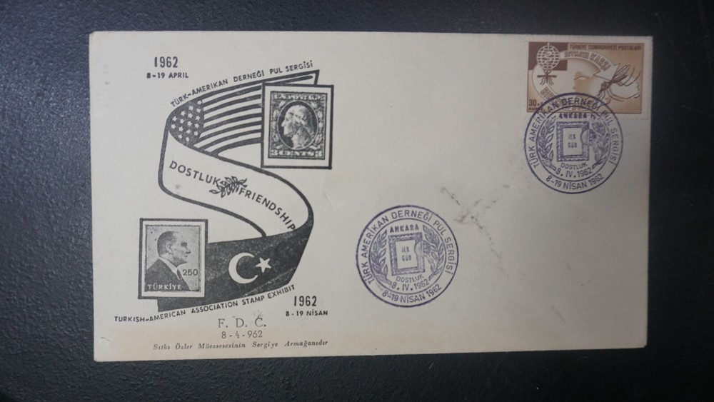 Turkey 1962 First Day Cover