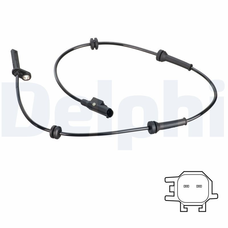 Sensor, wheel speed DELPHI SS20816