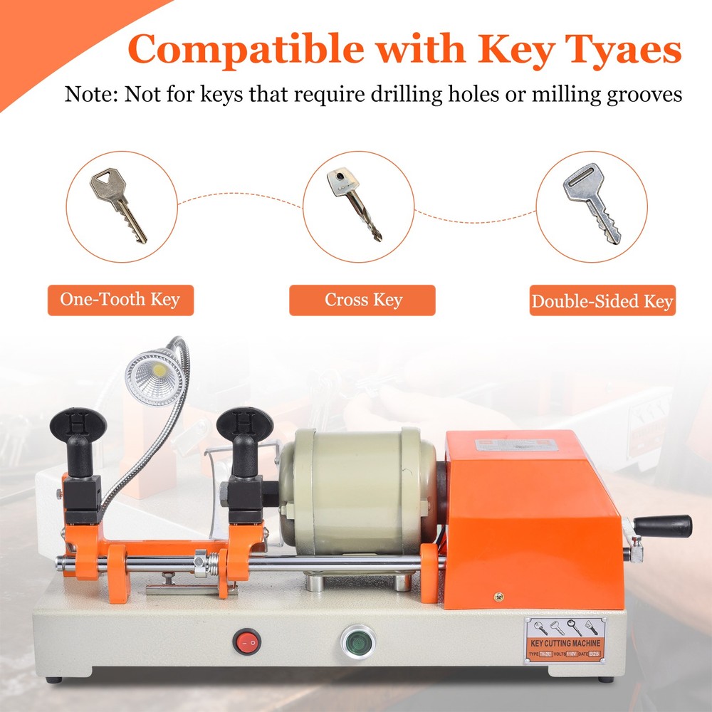  Multifunction Key Cutting duplicating Machine Cutter Car Key Copier Locksmith