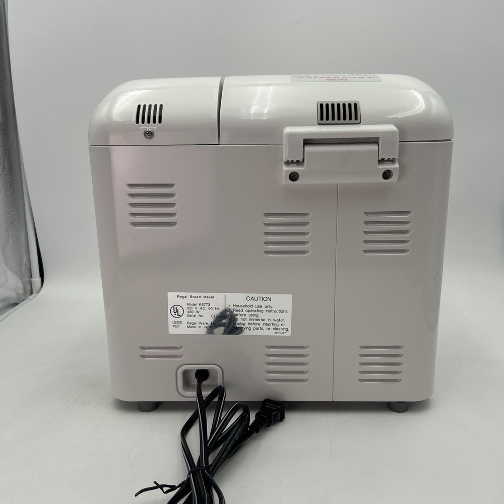 Regal Kitchen Pro Bread Maker K6773 With Paddle (TESTED)