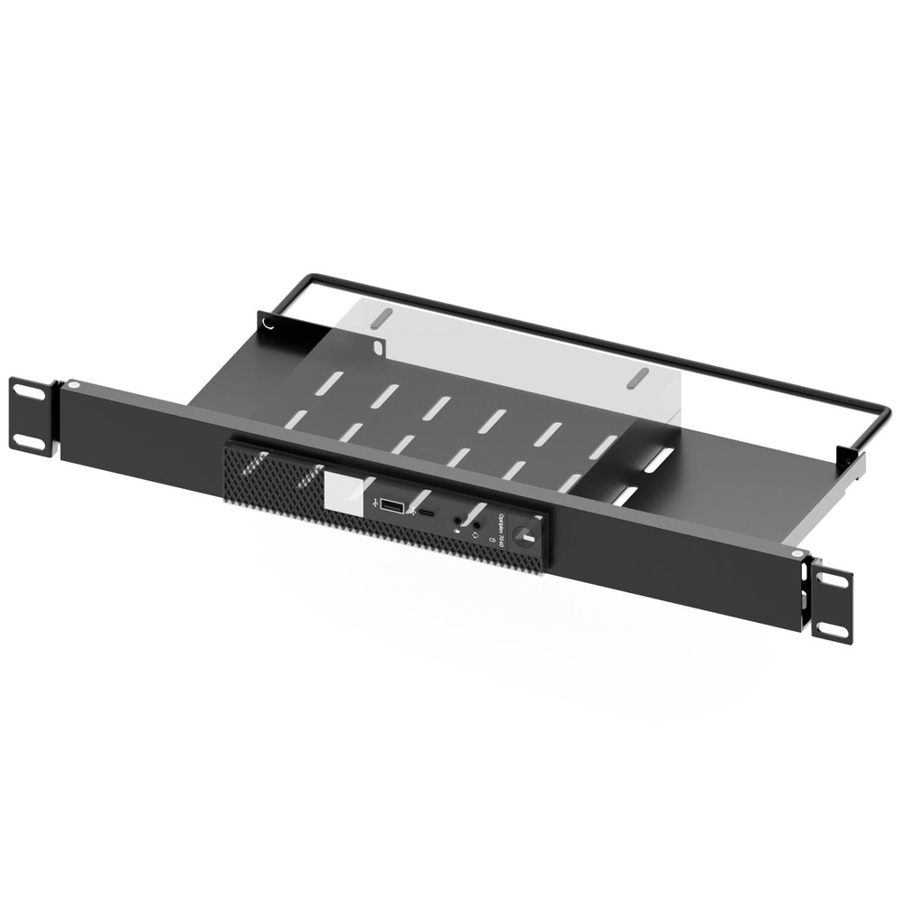 Mini Rack Mount for Dell OptiPlex Micro Form Factor Case，1U Hinged Server Rac...
