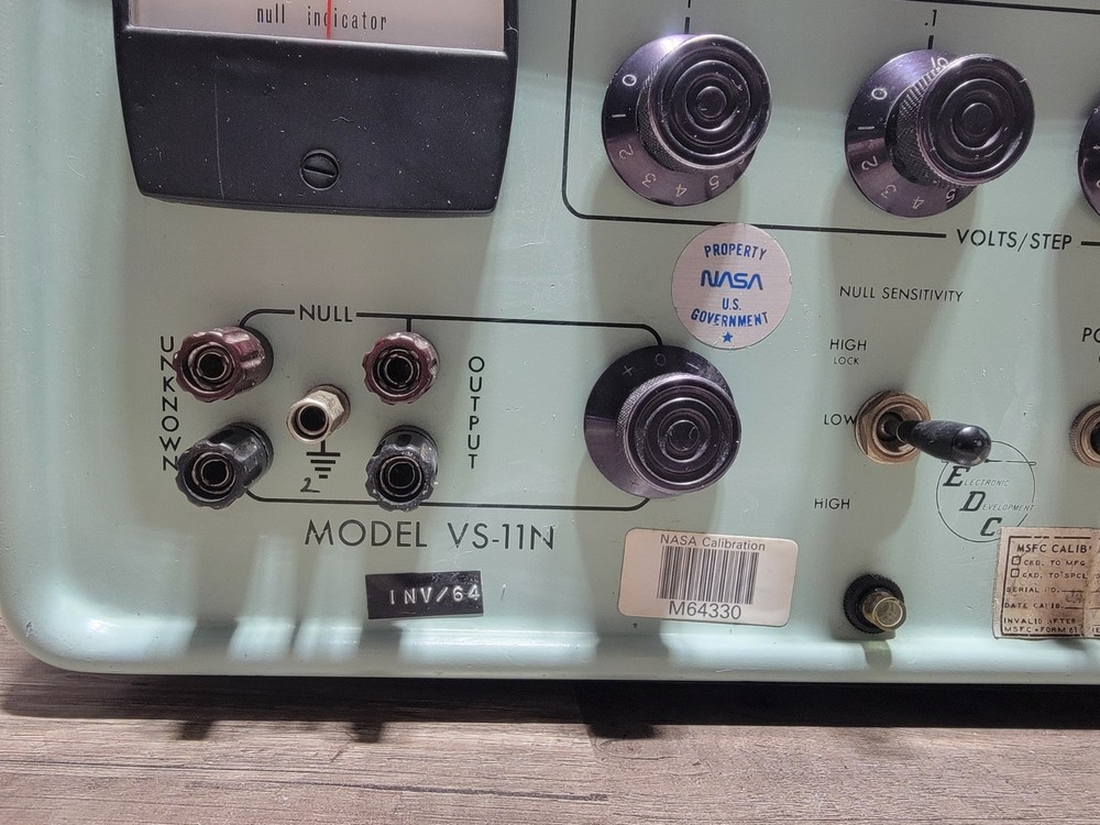 EDC VS-11N Precision DC Voltage Refrence - Electronic Development Co. READ DESC