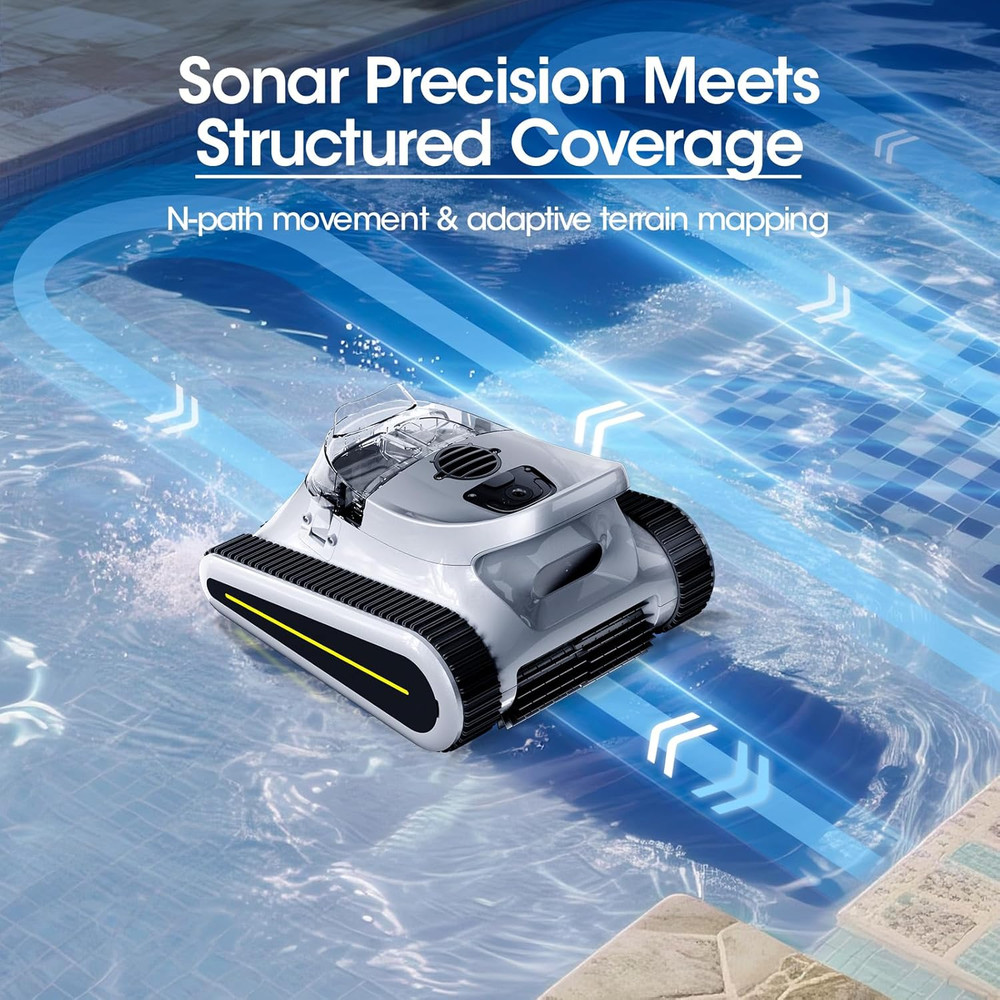 Pool Cleaner 3 Modes Automatic Pool Robot for Inground & Above-Ground Pools