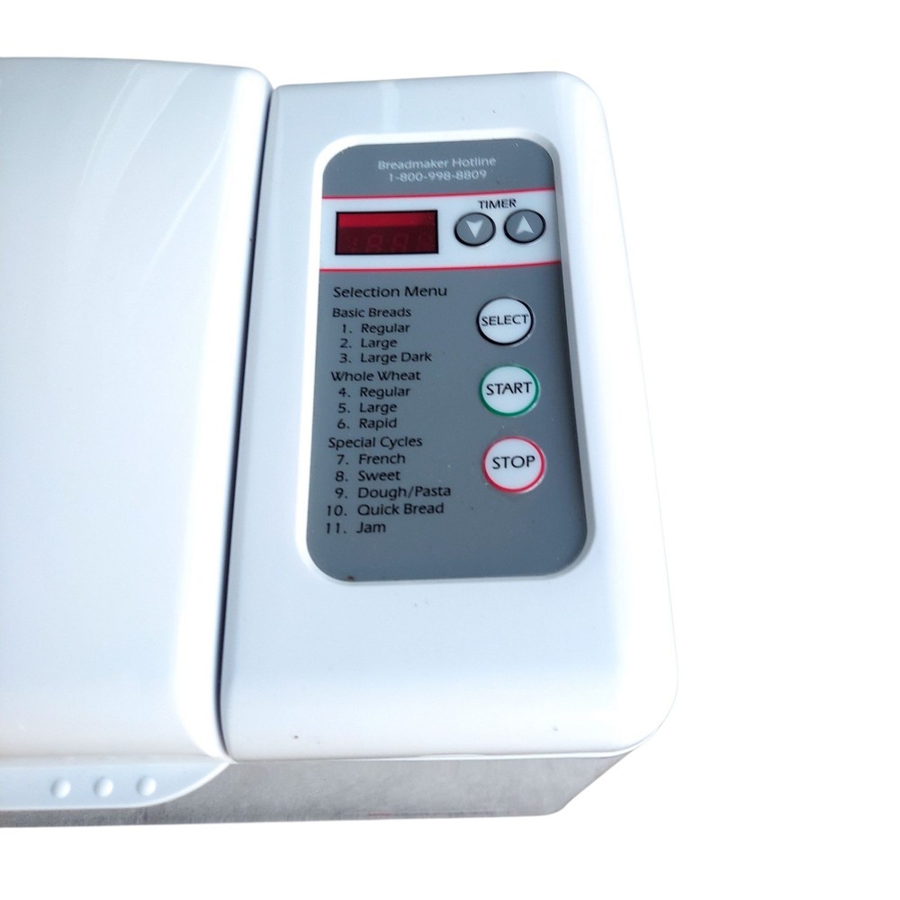 Regal Kitchen Pro Bread Maker K6730 Machine White Tested Works Great