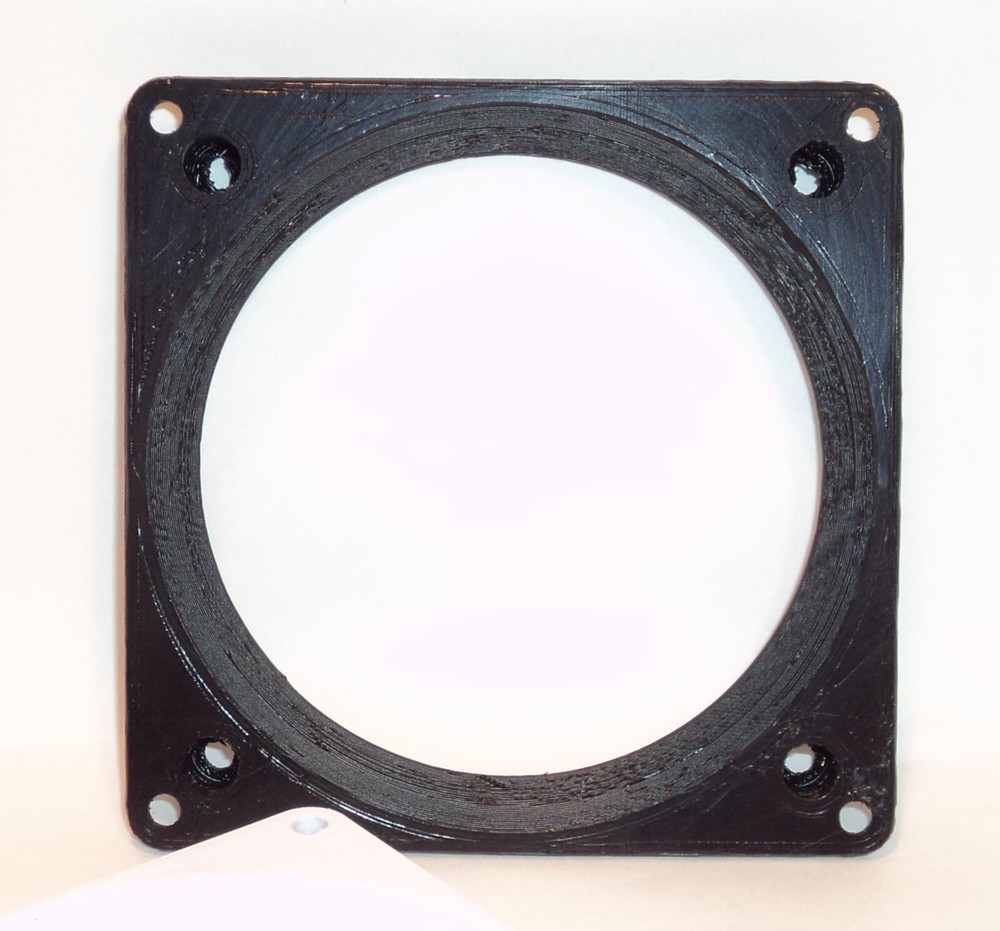 92mm to 80mm CENTERED OFFSET Computer Fan Adapter Converter Change Mounting PC