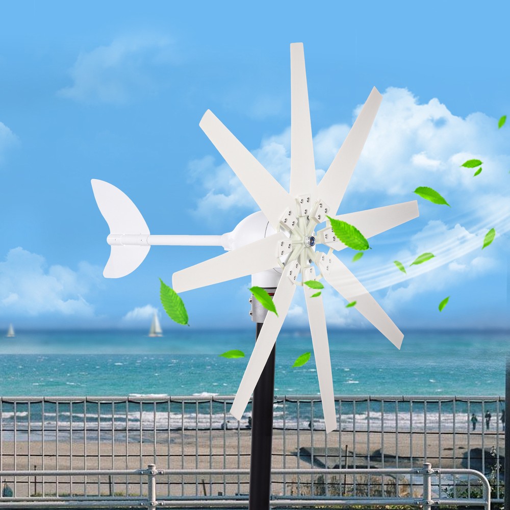 1200W Wind Turbine Generator Windmill MPPT Charge Controller 24V