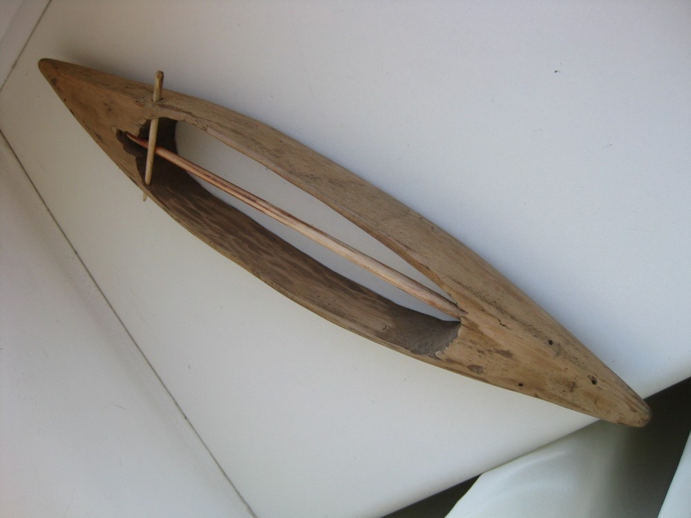 Antique Estonian Hand made Loom Boat Shuttle Solid Maple Length Weaving loom 16"