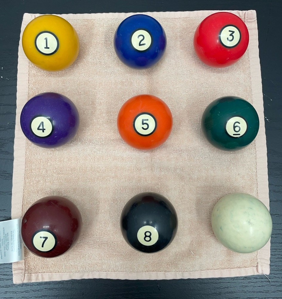 Vintage Billard Balls
