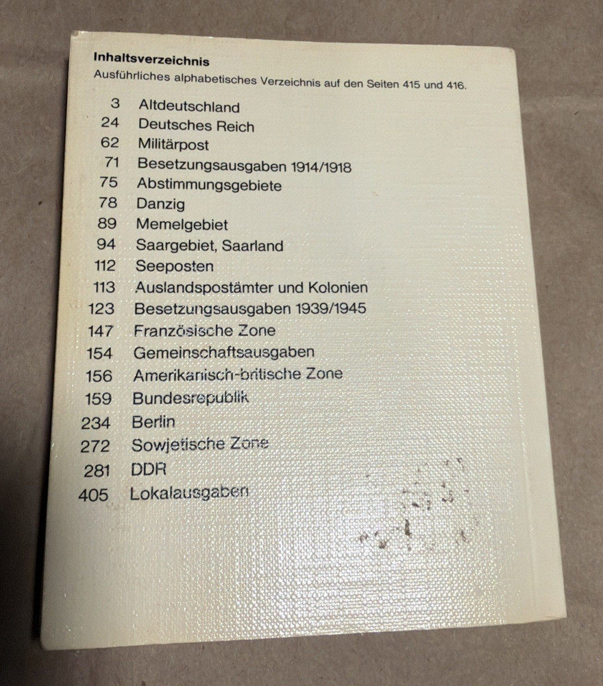 1979/80 PHILEX DEUTSCHLAND STAMP CATALOG (paperback color catalog)