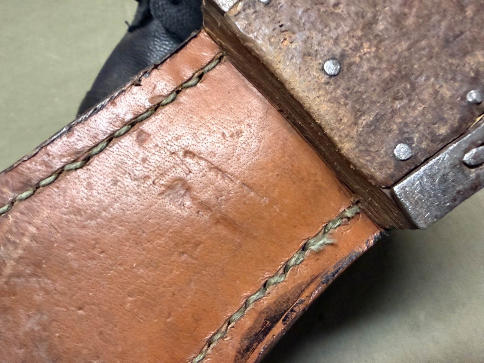 WWII BRITISH CANADIAN COMMON WEALTH COMBAT FIELD LOW BOOTS- SIZE 11