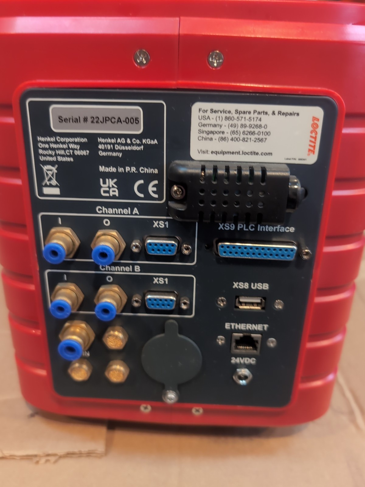 Loctite Henkel RC50 Integrated Dispenser Touchscreen