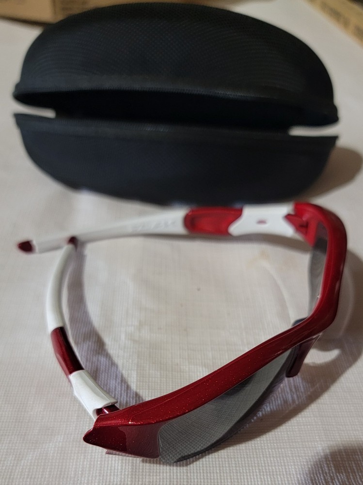 Oakley Flak Half Jacket Metallic Red/White Frame