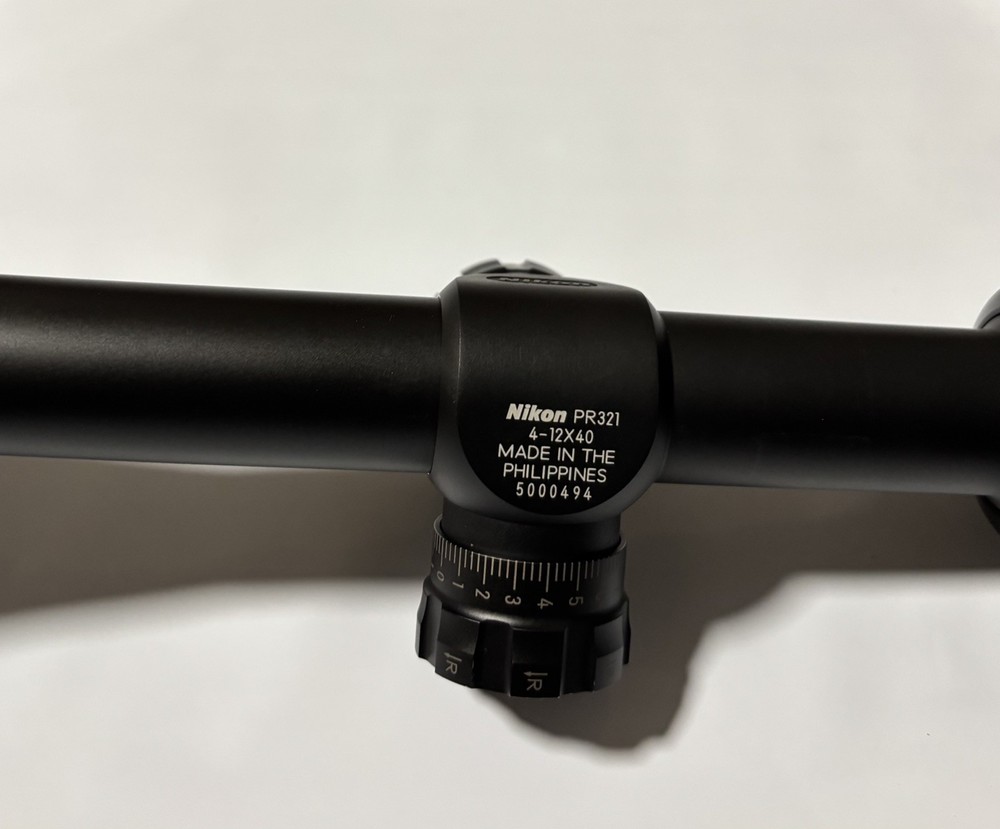 NIKON TACTICAL 308 4-12X40 SCOPE