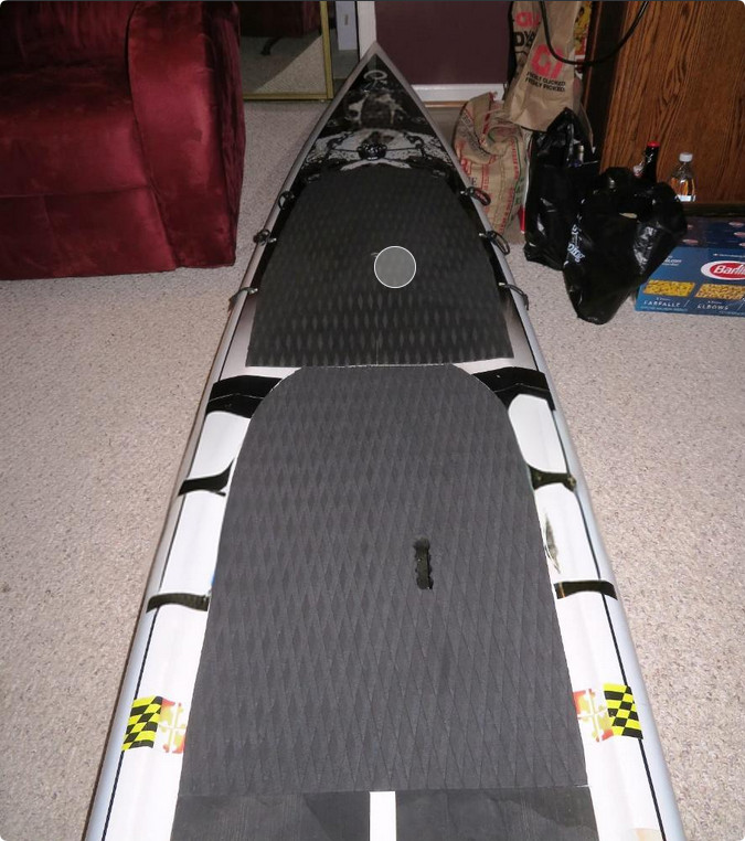 SUP Stand Up Paddle Board Traction Pad Anti-skid Deck Grip Mat for Kayak Jetski