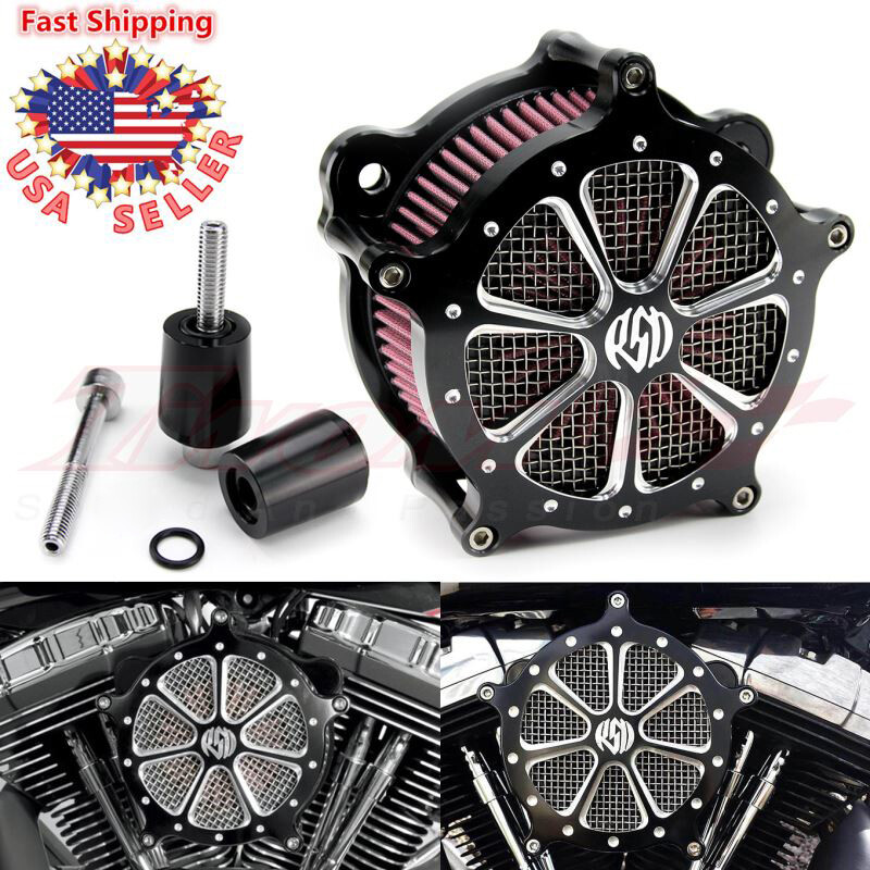 Air Cleaner Intake Filter For Harley Touring Road King Street Glide 2008-2016