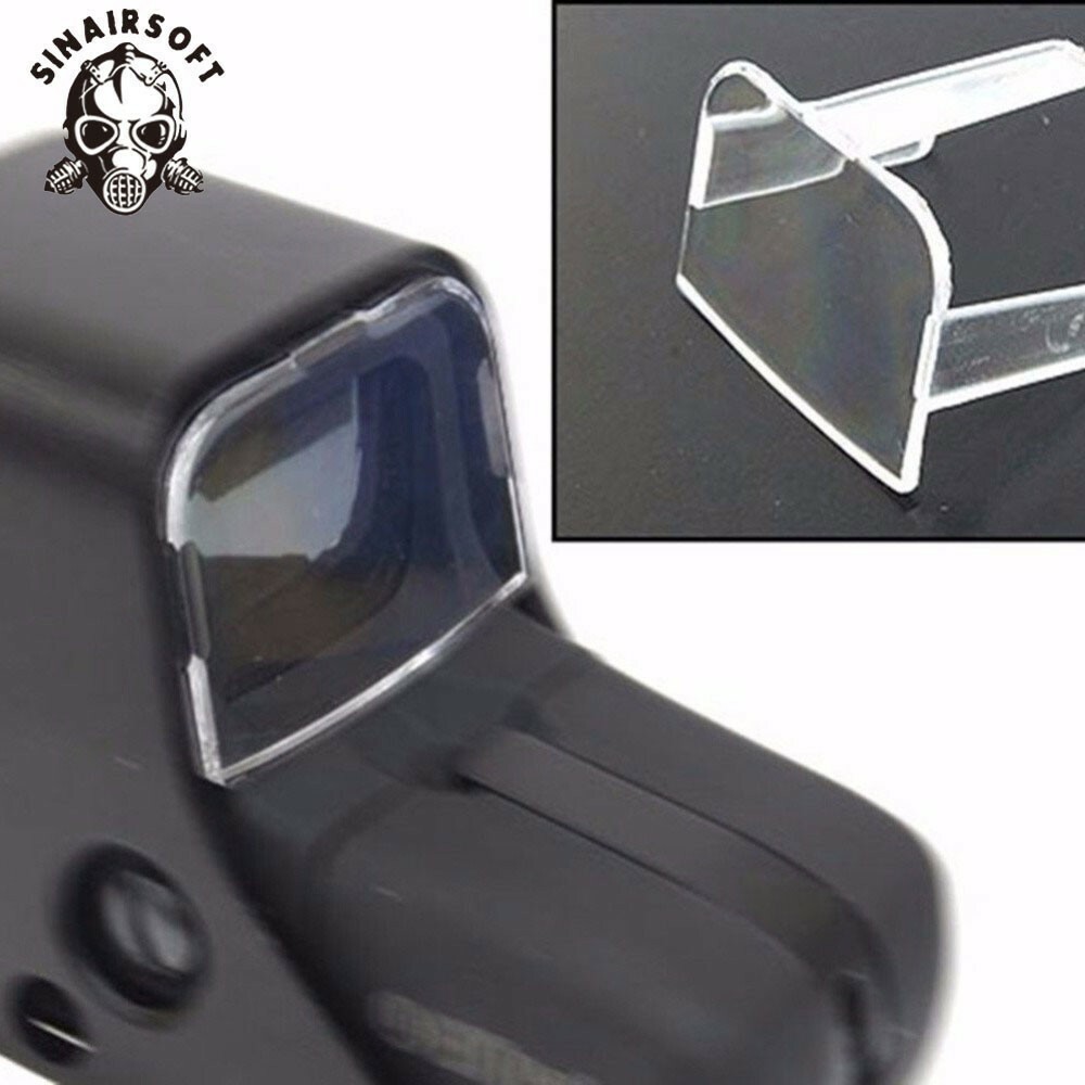 1Pc Holosight Lens Protective Reflection Cover Airsoft Scope 55 Series Dot Sight