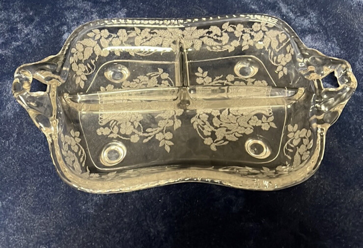 VTG Glass Divided Tray