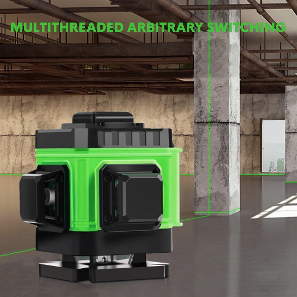 Laser Level, Laser Level Self Leveling Tool with Rechargeable Battery