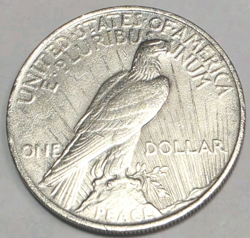1922 peace dollar VF condition #118